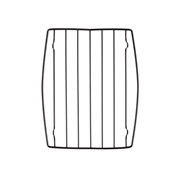 Nonstick Roasting Rack with Curve